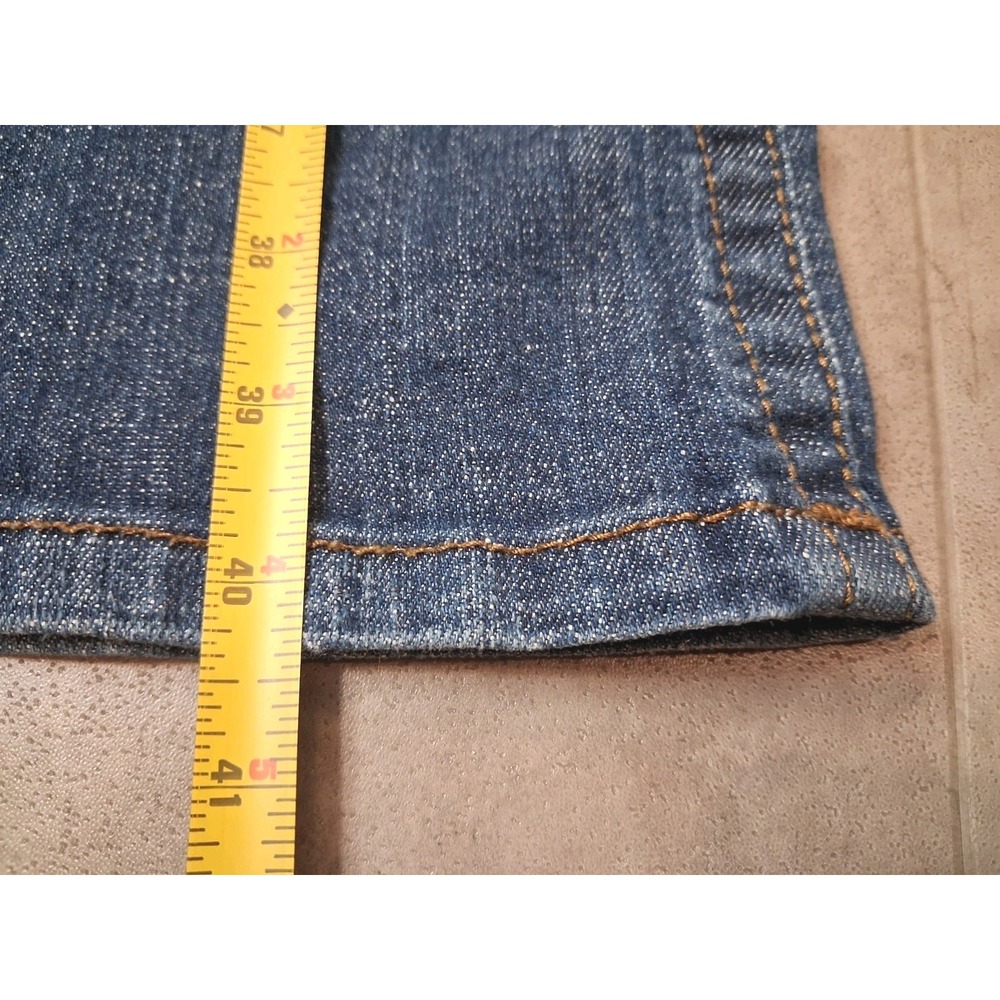 L.E.I. Juniors Ashley Trouble Flare Jeans Size 13 Y2K Vintage - Picture 9 of 10